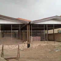 اجرای اسکلت فلز . سقف تیرچه . فونداسیون و شیروانی