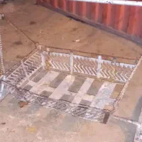 سلام یک عدد گهواره بچه قدیمی بالای ۵۰سال قدمت|کالسکه و لوازم جانبی|کلاله, |دیوار