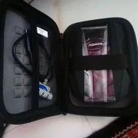 هارد اکسترنال یک ترا adata770g با کیف