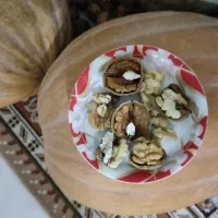 گردو و کدو حلوایی..