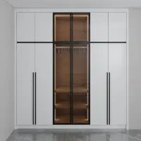 کمد دیواری ریلی و باز شو