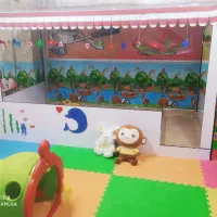 استخر شن بازی بچه
