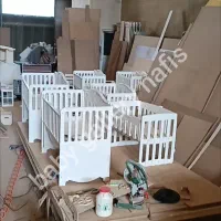 گهواره نوازد سنتی مدل آرسام تخت کنارمادرمدل آرسام|تخت و صندلی بچه|تبریز, |دیوار
