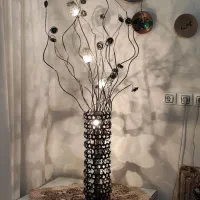آباژور طرح گلدان سالم