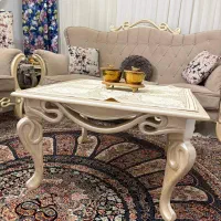 مبل هفت نفره سالم همراه با میز عسلی|مبلمان خانگی و میز عسلی|لنگرود, |دیوار