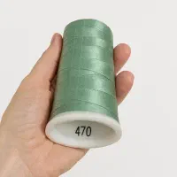 نخ گلدوزی پلی استر مارکفیل کد 470 سبز دریایی مات