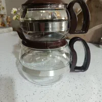 کتری و قوری پیرکس|قوری، کتری، قهوه‌ساز دستی|ورامین, خیر آباد|دیوار