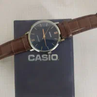 ساعت کاسیو اصلی با بند جذاب قهوه ای