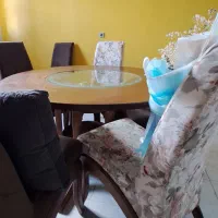 میز نهارخوری ۶ نفره|میز و صندلی غذاخوری|ساری, |دیوار