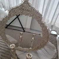 آینه شمعدان برنجی کاملا نو|آینه|اصفهان, هزارجریب|دیوار