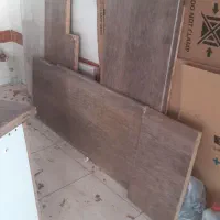 صفحه کابینت قطر ۳سانت  کارکرده حدود۴/۵متر دوتکه