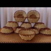 آموزش سبد بافی وحصیربافی