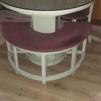 میز ناهار خوری چهار نفره مینیمال