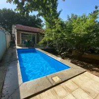 خانه باغ یک خوابه استخر چهارفصل سیصدمتری