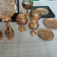 ظروف مسی قلمزنی|صنایع دستی و سایر لوازم تزئینی|شاهین‌شهر, شهرک ردانی پور|دیوار
