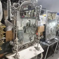 آینه و کنسول. سیا قلم. آنتیک