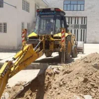 بیل بکهو آماده به کار|خدمات حمل و نقل|لامرد, |دیوار