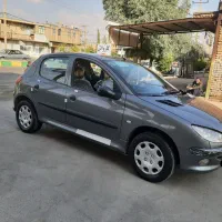 پژو ۲۰۶ تیپ ۳ بدون رنگ|خودرو سواری و وانت|دره شهر, |دیوار