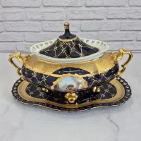 سوپینگ و سینی لب توری جوآنا|ظروف سرو و پذیرایی|قم, پردیسان|دیوار
