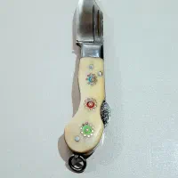 چاقو بابا قدیمی و پشت زیگزا کلکسیونی براق و کم‌کار