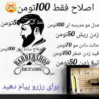 با ۱۰۰تومن میتونی مو بزنی