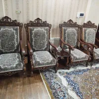 ست مبل قالی  ۸ نفره به همراه میز نهار خوری ۸ نفره