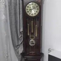 ساعت ایستاده چوب راش