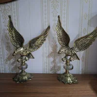 مجسمه عقاب برنجی