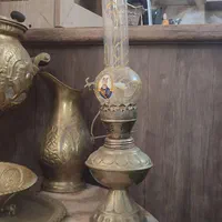 سماور زغالی+چراغ+فانوس همگی نو فقط دکور بوده|کلکسیون اشیاء عتیقه|تهران, یافت آباد جنوبی|دیوار