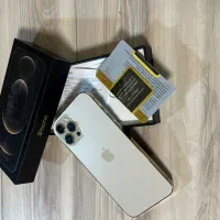 ایفون ۱۲ پرو مکس ۲۵۶ دو سیم zaa اپل گلد نچرال