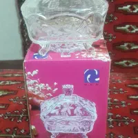 دوعددقنددان کیرستالی زیبا|ظروف سرو و پذیرایی|قم, کیوانفر|دیوار