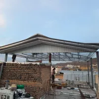 نصب شیروانی و اردواز و ساخت سوله