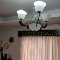 لوستر ۵ شاخه و ۳ شاخه|لوستر و چراغ آویز|رشت, چمارسرا|دیوار