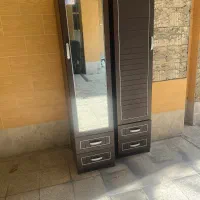 کمد آیینه آویز دار و کمد طبقه ای با جنس اعلا