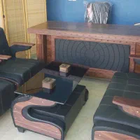 میز اداری با مبل خلبانی|مبلمان اداری|کاشان, باغ ماجد|دیوار