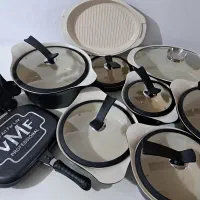 سرویس قابلمه چدن گرانیت vmf