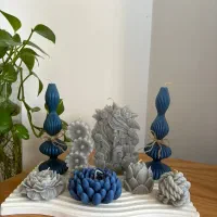 انواع شمع های دستساز دکوری پاییزی و هدیه|صنایع دستی و سایر لوازم تزئینی|مرودشت, مسجد رسول|دیوار