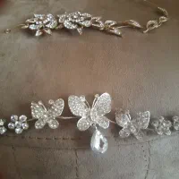 گل سر برای روی شنیون
