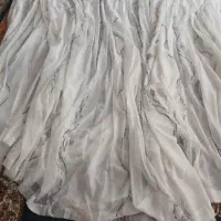 پرده پلیسه پرده ریش دار نو نو