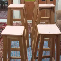 چهار پایه چوبی