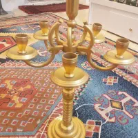 شمعدان برنز|لوستر و چراغ آویز|گنبد کاووس, |دیوار