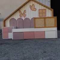 سرویس نوزاد نوجوان در ابعاد مختلف باکیفیت|تخت و سرویس خواب|آمل, |دیوار