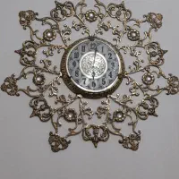 ساعت برنز سنگین و سالم