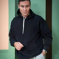 هودی سه نخ خار خورده بسیار صخیم (در رنگ بندی)