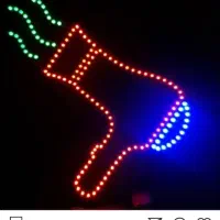 تابلو ال ای دی پیرایش مدل آرایشی زنانه کوتاهی بند|فروشگاه و مغازه|کرج, گلشهر|دیوار