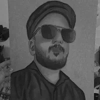 طراحی چهره (کادو)|تابلو، نقاشی، عکس|زابل, |دیوار