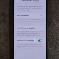 آیفون ۱۳ نرمال در حد باطری ۹۲