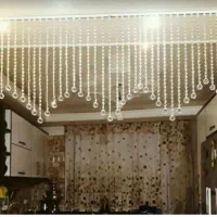 پرده کریستال