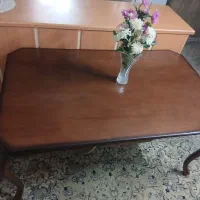 میز چوبی شش نفره