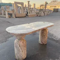 پخش میز عسلی/ناهارخوری تمام سنگ